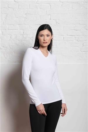 Camiseta Thermo Fine Fem. Gola V (244RF) 244RF