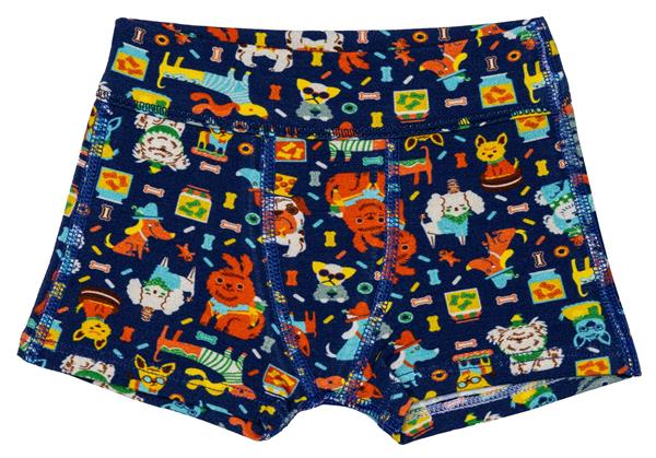 CUECA BOXER INFANTIL C/ CÓS COTTON ESTAMPADO (367C5) 