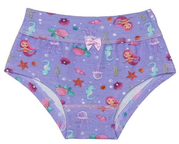 CALCINHA INFANTIL COTTON ESTAMPADO (464C5) 