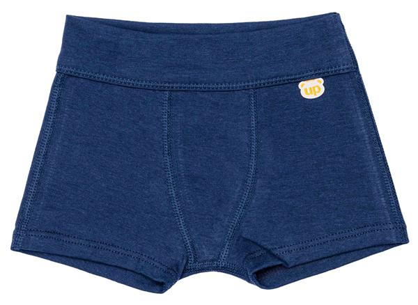 KIT C/ 6 CUECAS BOXER LISA INFANTIL COTTON (3P6C1) 