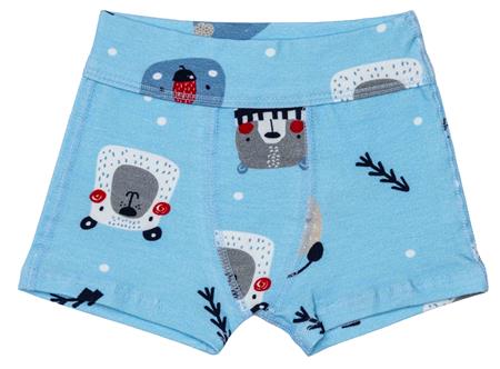 KIT C/ 6 CUECAS BOXER ESTAMPADAS INFANTIL COTTON (3P6C5) 