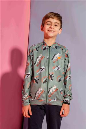 Jaqueta Bomber Estampada Thermo Power Infantil Unissex (30ERT) 30ERT